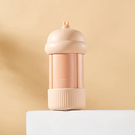 Refillable Travel Containers - 4-Piece Cosmetic Toiletries Set