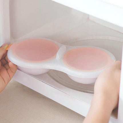 Microwave Egg Poacher - Double Layer Egg Cooker