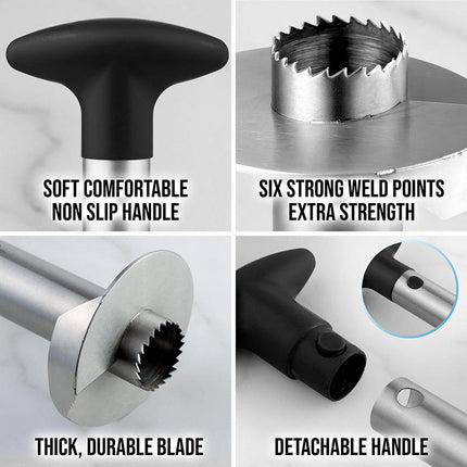 Pineapple Cutter & Corer - Manual Fruit Tool
