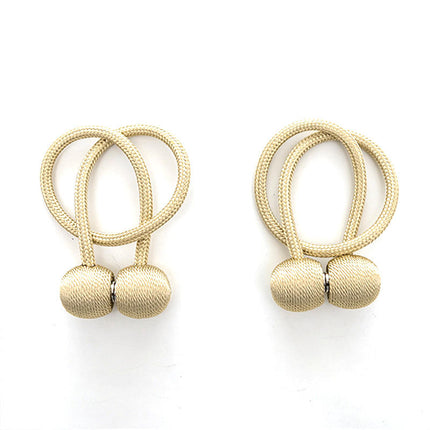 Easy Curtain Holders - Magnetic Tie Backs for Drapery