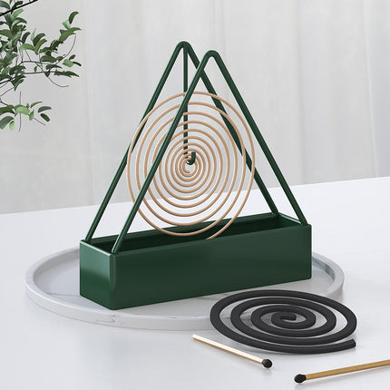 Fireproof Metal Mosquito Coil Holder - Portable & Stylish Design (Pack of 2)
