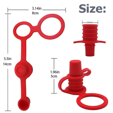 Spill-Proof Sippy Top – Silicone Bottle Lid for Kids & Adults