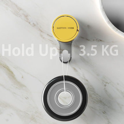 Powerful Suction Cup Hooks - Kitchen & Bathroom Hanging Solution