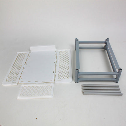 Under Sink Cabinet Organizer – 2-Tier Sturdy Storage Rack with Sliding Drawers