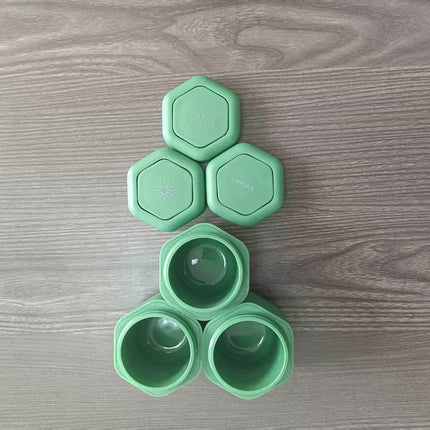 Daily Routine Capsule Set - Magnetic Containers with Lids