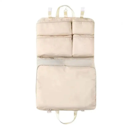 Modern Hanging Packing Cube Storage Bag – 5 Compartments for Travel & Living Room Storage