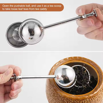 Easy Tea Infuser - Twisting Tea Ball for Loose Leaf Tea Lovers