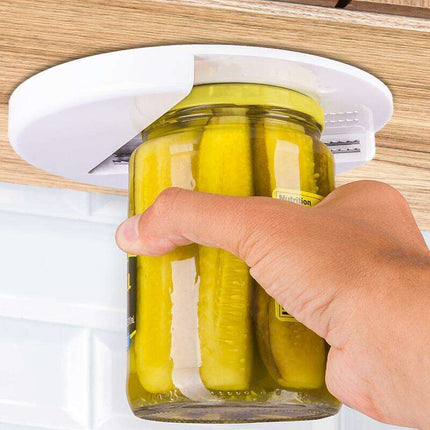 Easy Grip Under Cabinet Jar Lid & Bottle Opener - Arthritis Friendly