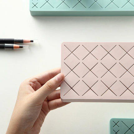 Silicone Lipstick Holder Cosmetic Organizer - Lipstick Holder Makeup Display Case