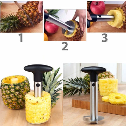 Pineapple Cutter & Corer - Manual Fruit Tool