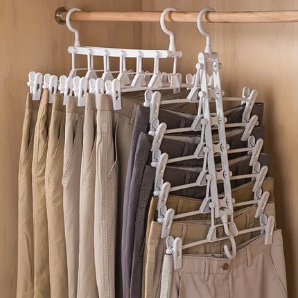 6-in-1 Space Saver Hanger - Multifunctional Clothes Rack