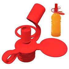 Spill-Proof Sippy Top – Silicone Bottle Lid for Kids & Adults