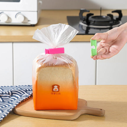 Reusable Bread Bag Clips – Fresh Food Sealing Plastic Spring Clamps