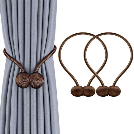 Easy Curtain Holders - Magnetic Tie Backs for Drapery